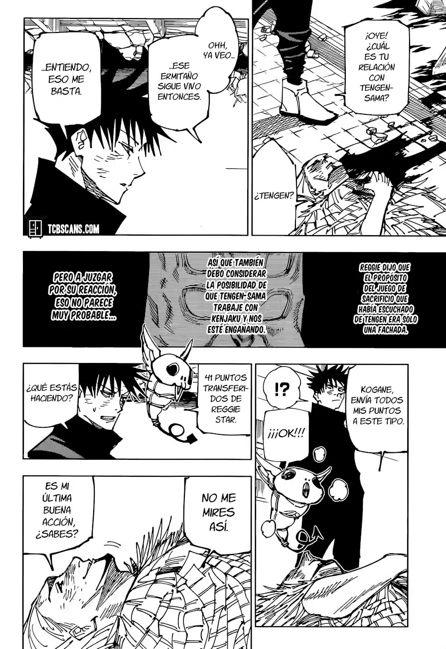 Jujutsu kaisen Capitulo 173: Colonia N°1 de Tokio, parte 13 página 4