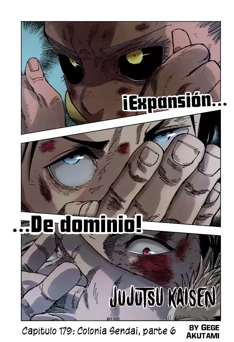 Jujutsu kaisen Capitulo 179.5: a color página 4