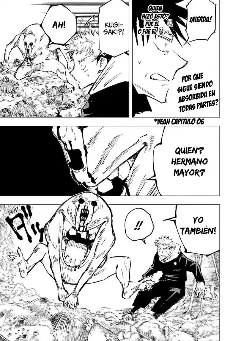 Jujutsu kaisen Capitulo 57: El Origen de la Obediencia, Parte 3 página 11