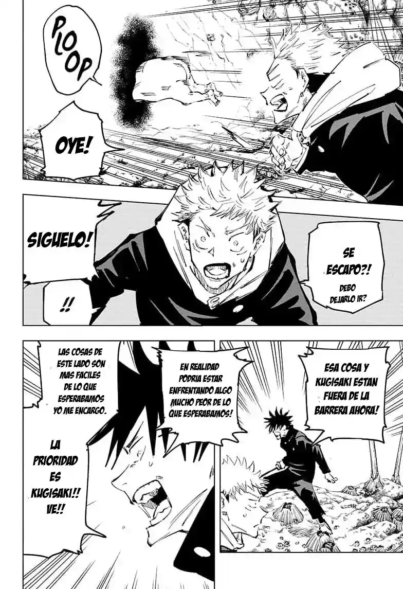 Jujutsu kaisen Capitulo 57: El Origen de la Obediencia, Parte 3 página 12