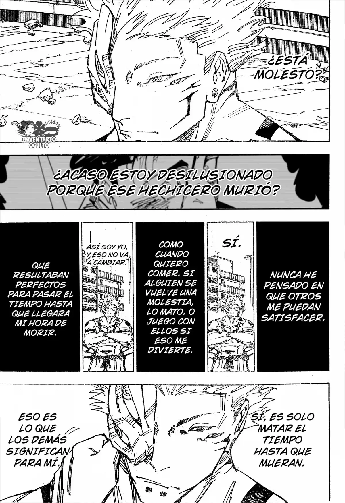 Jujutsu kaisen Capitulo 248 página 8