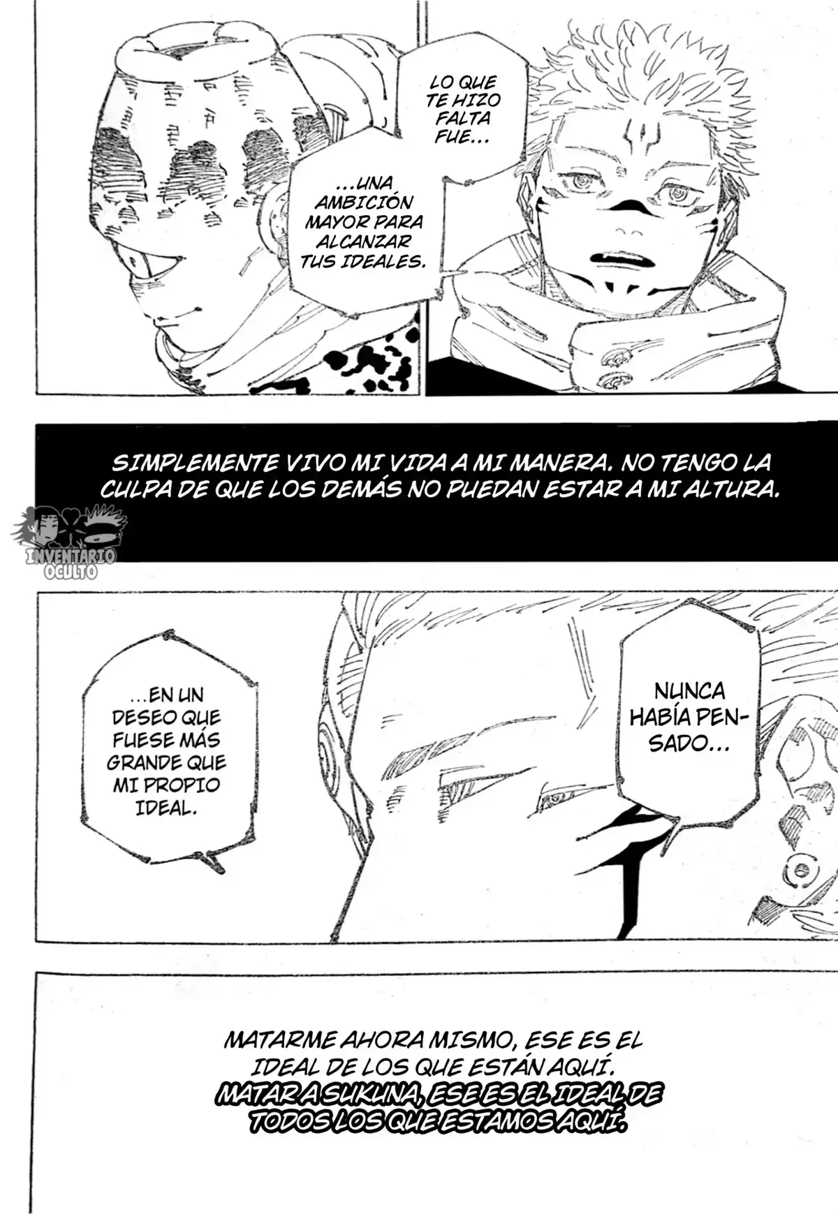 Jujutsu kaisen Capitulo 248 página 9