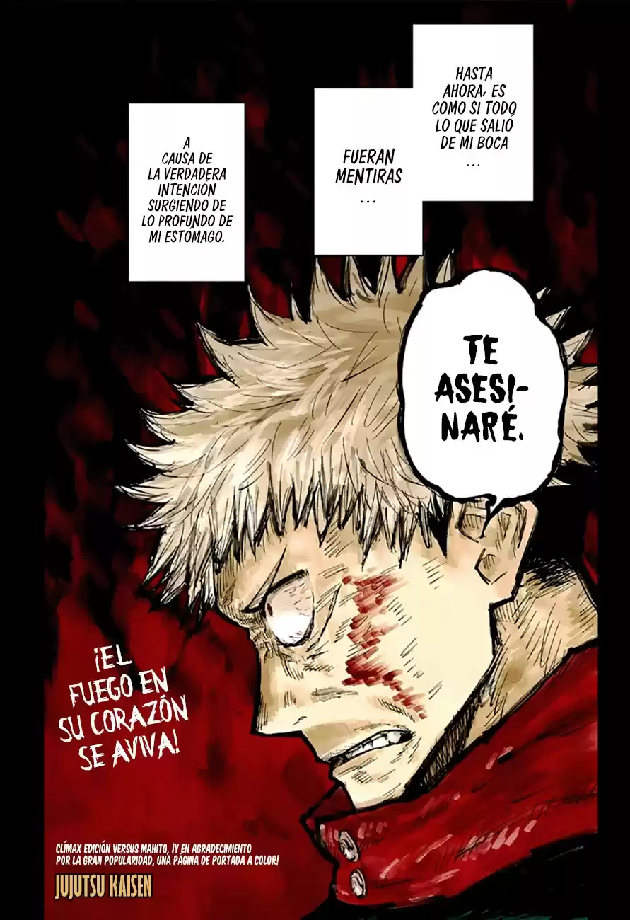 Jujutsu kaisen Capitulo 28: Te Mataré página 3