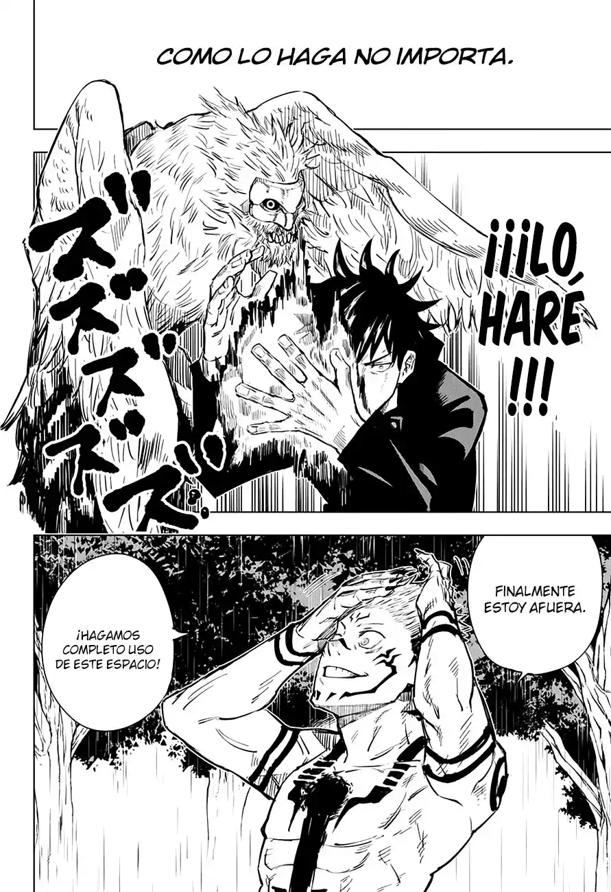 Jujutsu kaisen Capitulo 9: La Existencia Terrenal del Útero Maldito IV página 5