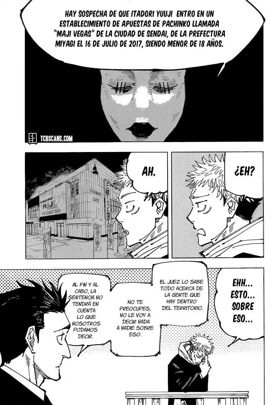 Jujutsu kaisen Capitulo 164: Colonia N°1 de Tokio, parte 4 página 6