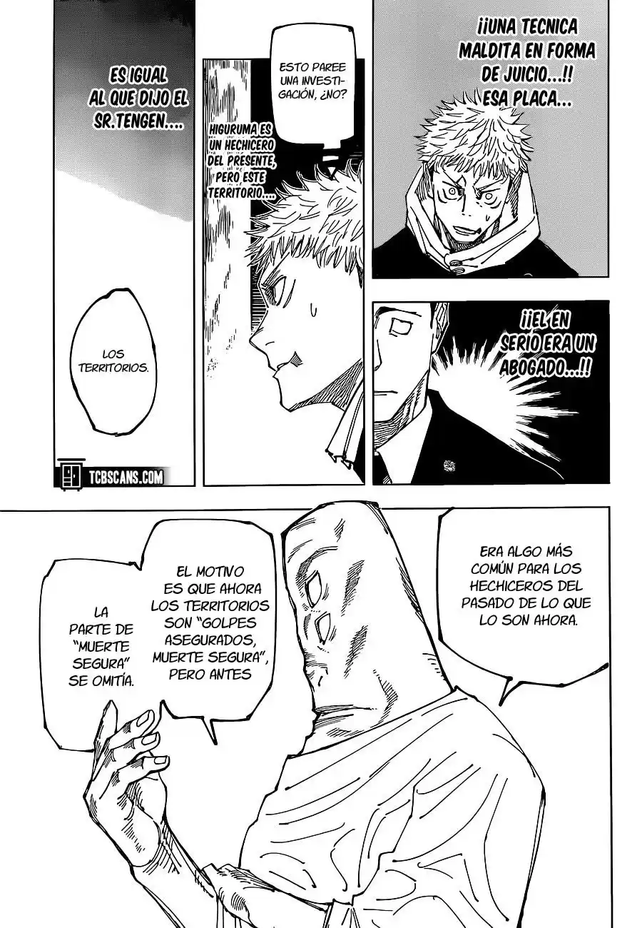 Jujutsu kaisen Capitulo 164: Colonia N°1 de Tokio, parte 4 página 8