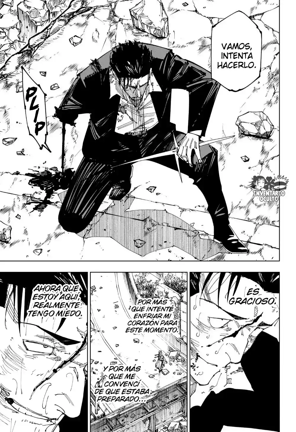 Jujutsu kaisen Capitulo 247: La batalla decisiva en el área deshabitada de Shinjuku, Parte 19 página 13