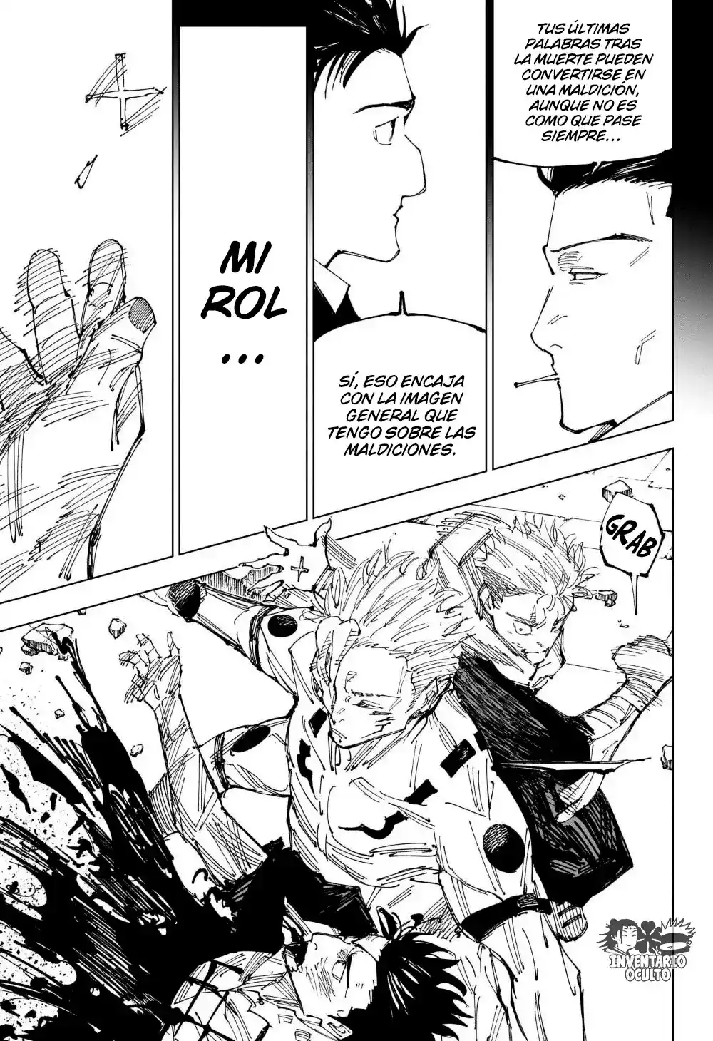 Jujutsu kaisen Capitulo 247: La batalla decisiva en el área deshabitada de Shinjuku, Parte 19 página 19