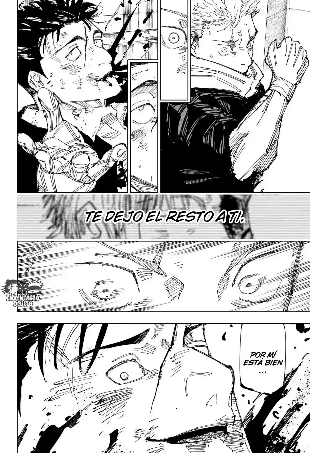 Jujutsu kaisen Capitulo 247: La batalla decisiva en el área deshabitada de Shinjuku, Parte 19 página 20