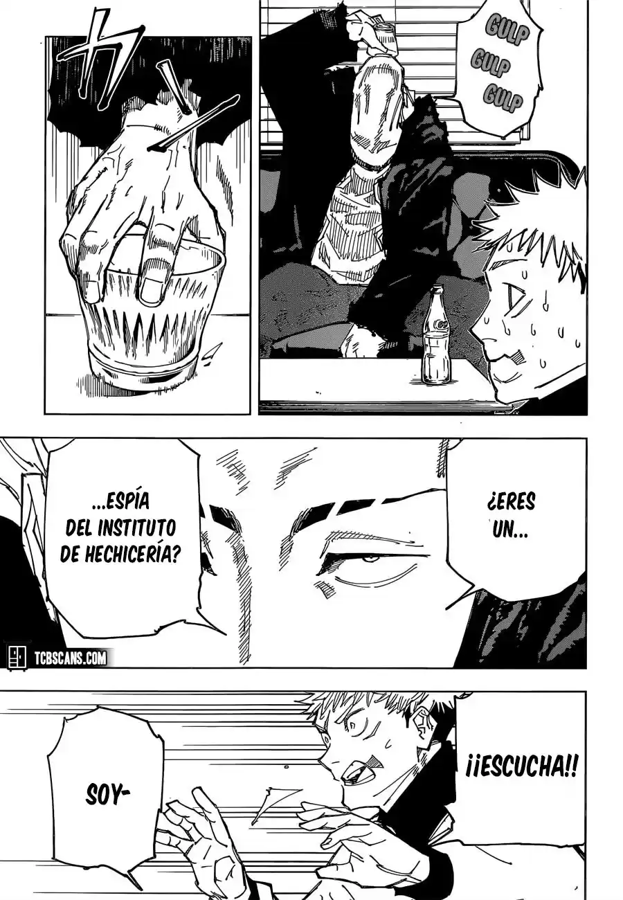 Jujutsu kaisen Capitulo 155: pasión página 11