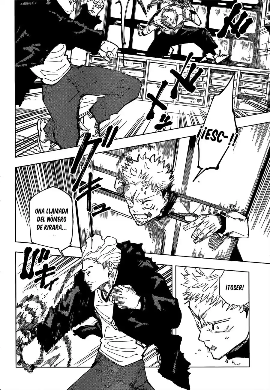 Jujutsu kaisen Capitulo 155: pasión página 14