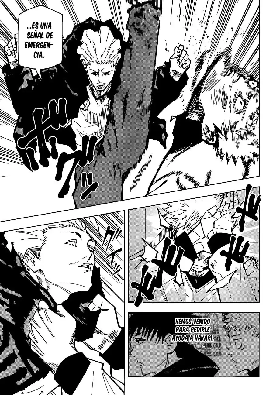 Jujutsu kaisen Capitulo 155: pasión página 15