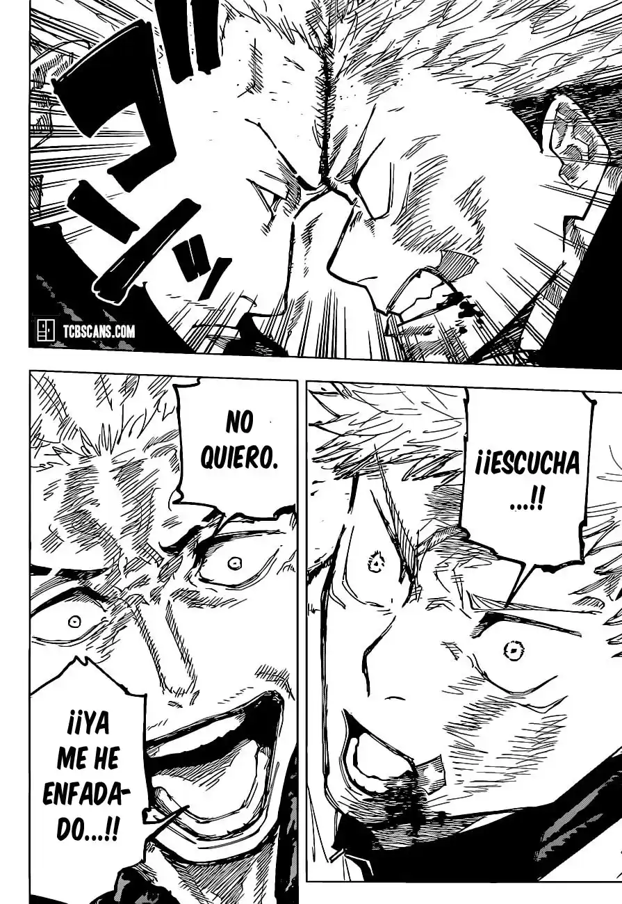 Jujutsu kaisen Capitulo 155: pasión página 16