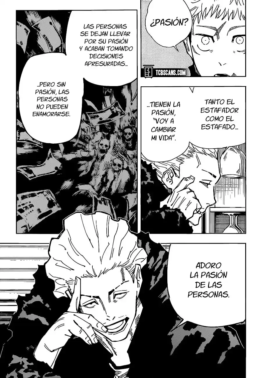 Jujutsu kaisen Capitulo 155: pasión página 5