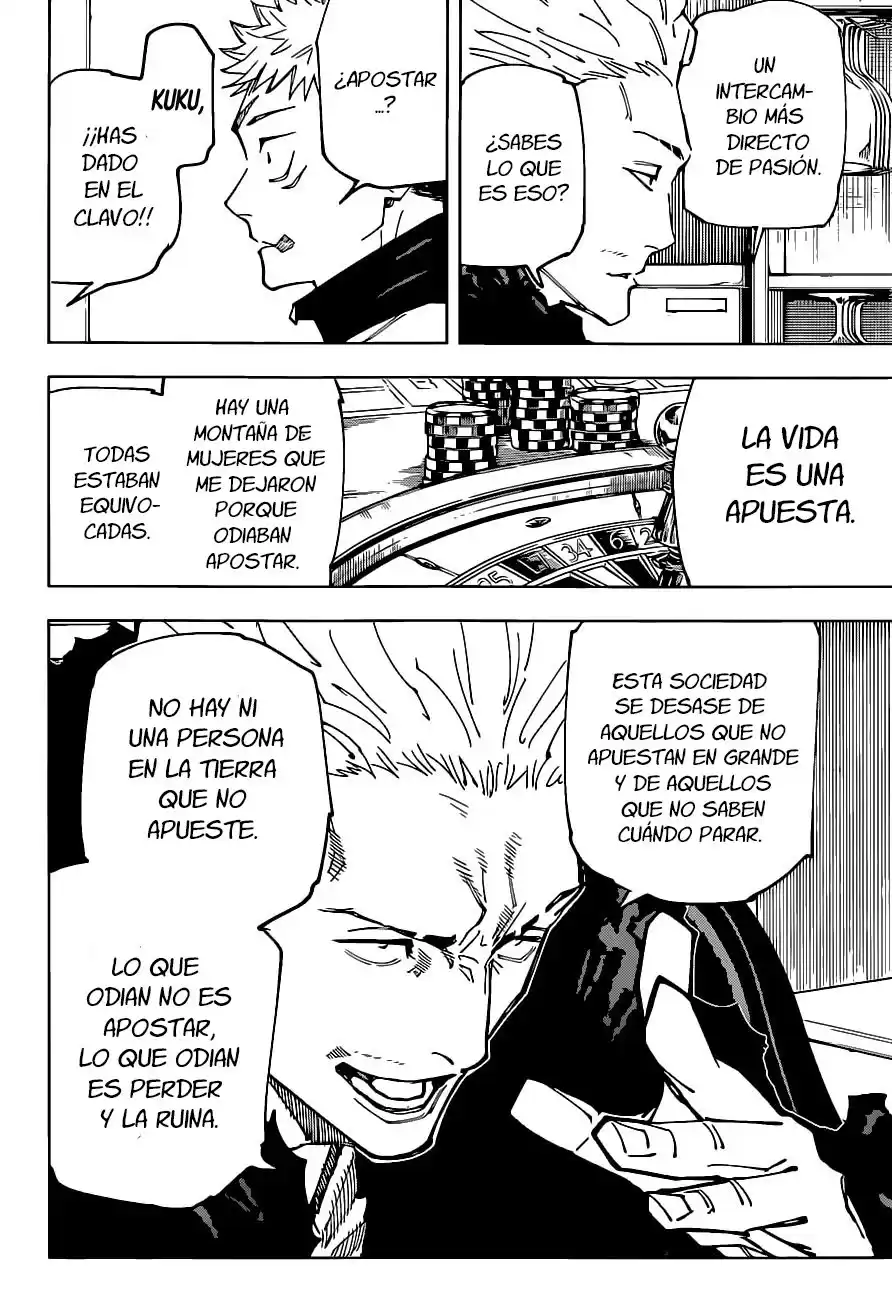 Jujutsu kaisen Capitulo 155: pasión página 6