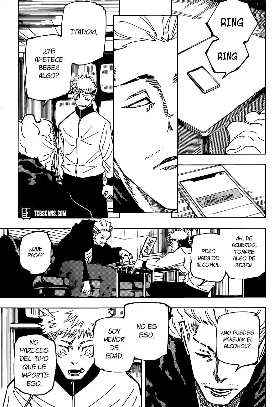 Jujutsu kaisen Capitulo 155: pasión página 9