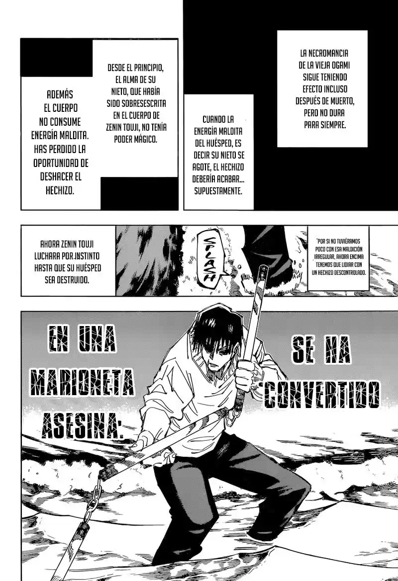 Jujutsu kaisen Capitulo 110: El incidente en shibuya, parte 28 página 8