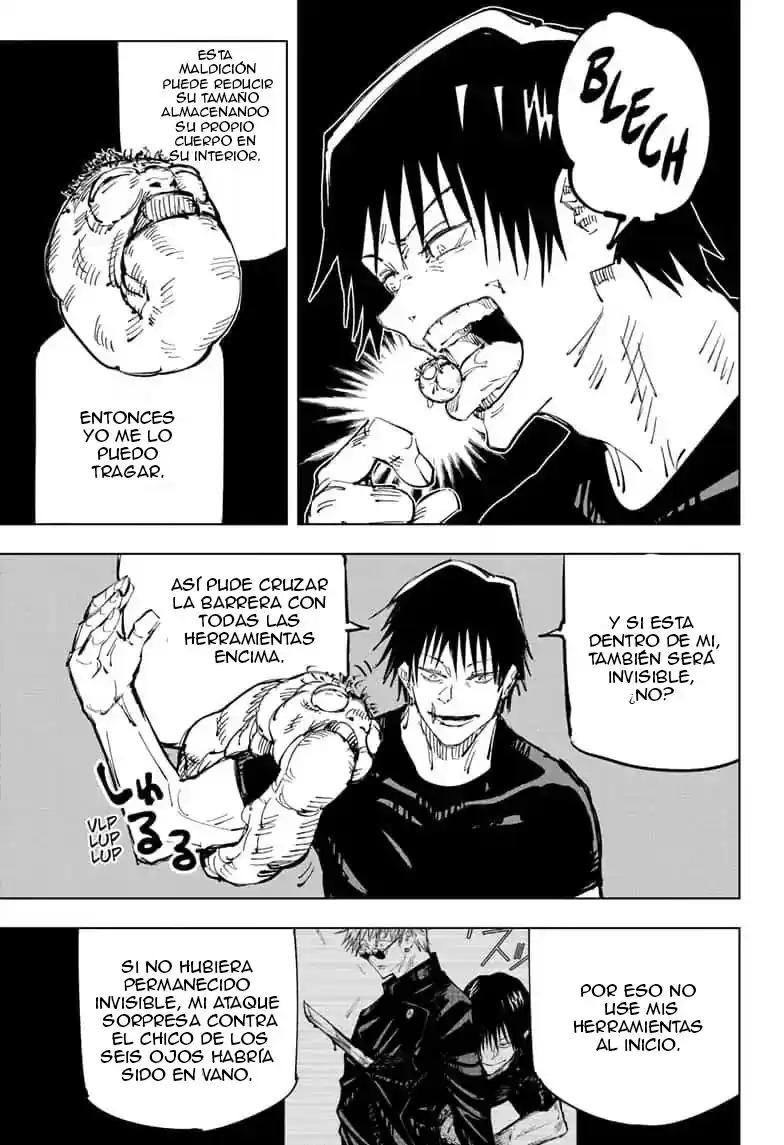 Jujutsu kaisen Capitulo 73: Inventario Oculto, Parte 9 página 5