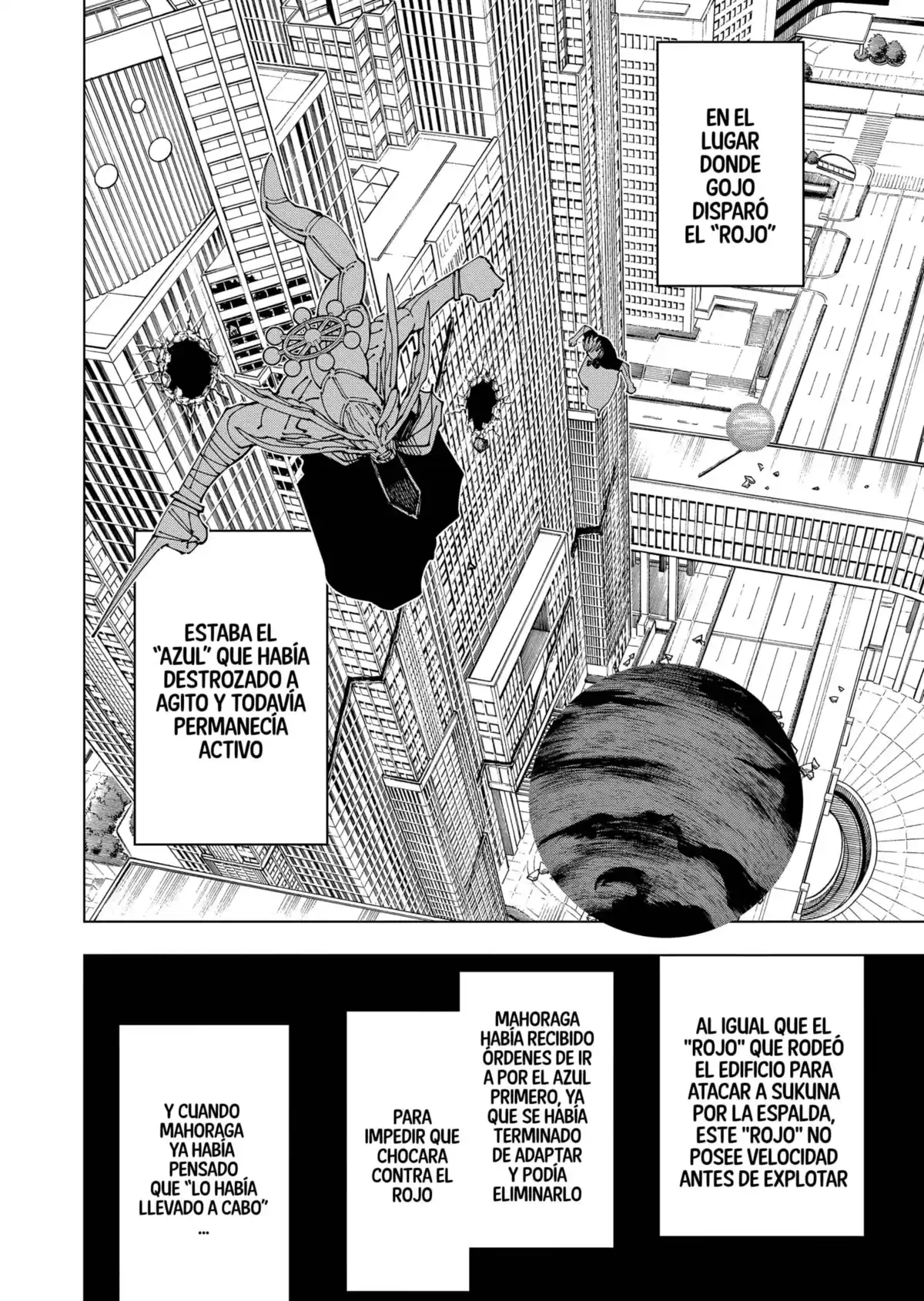 Jujutsu kaisen Capitulo 235: La batalla decisiva en el área deshabitada de Shinjuku, Parte 13 página 10