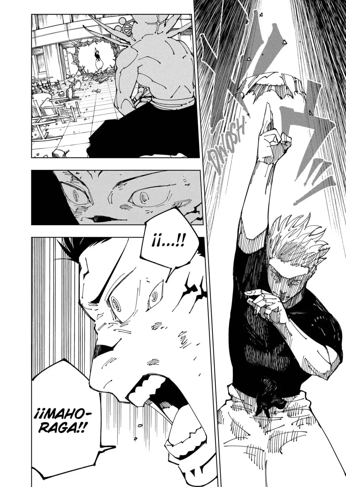 Jujutsu kaisen Capitulo 235: La batalla decisiva en el área deshabitada de Shinjuku, Parte 13 página 8