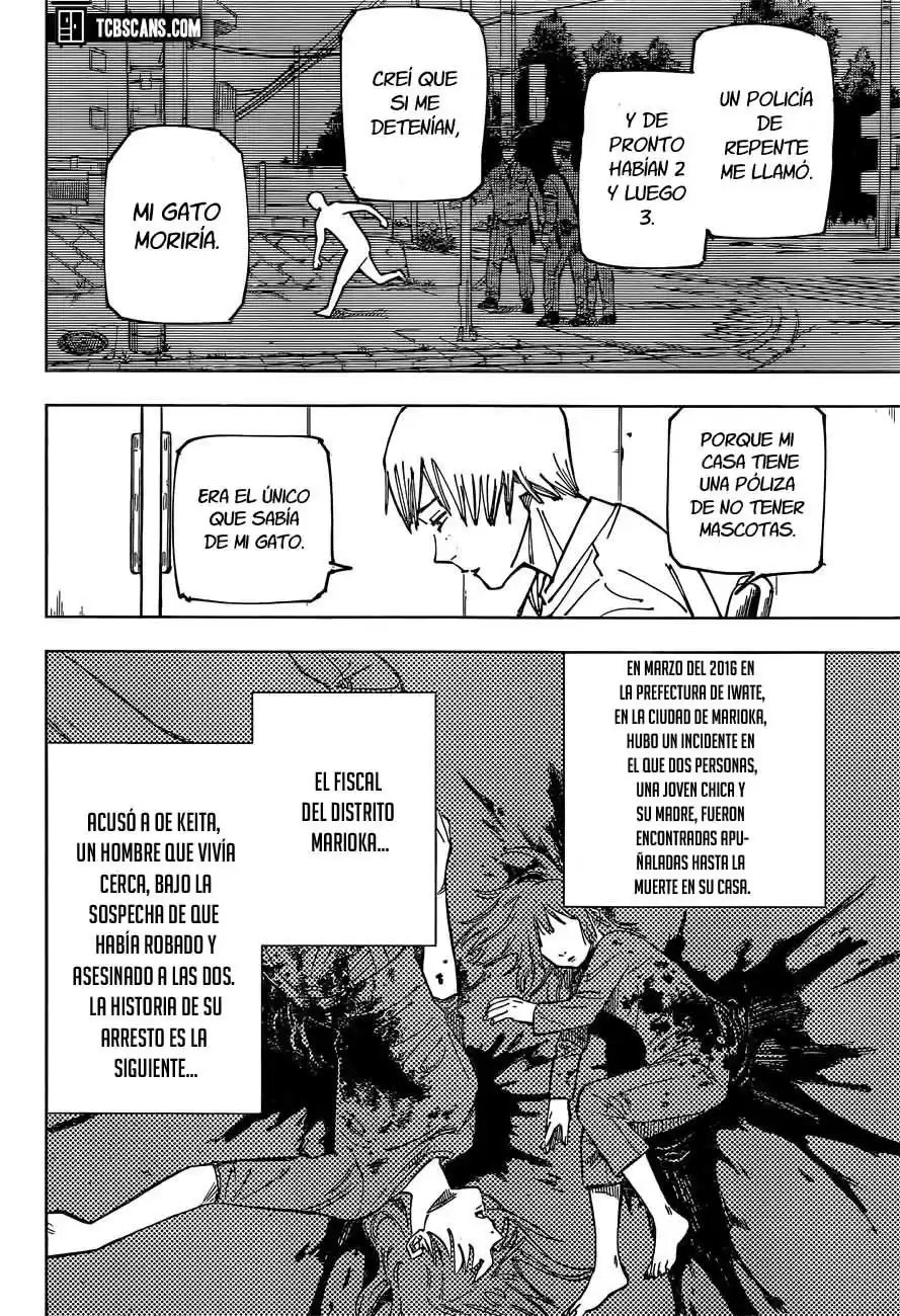 Jujutsu kaisen Capitulo 159: Juicio página 4