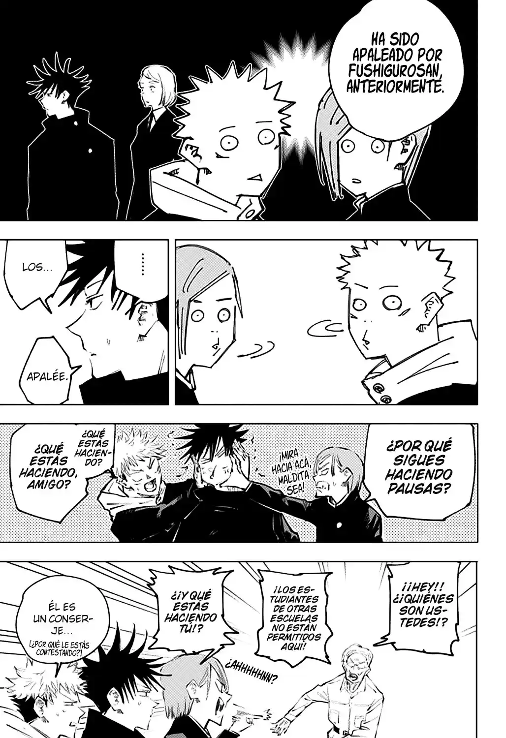 Jujutsu kaisen Capitulo 55: El Origen de la Obediencia página 10