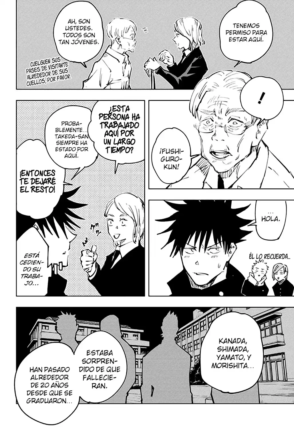 Jujutsu kaisen Capitulo 55: El Origen de la Obediencia página 11