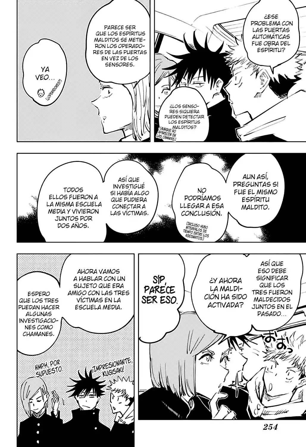 Jujutsu kaisen Capitulo 55: El Origen de la Obediencia página 5