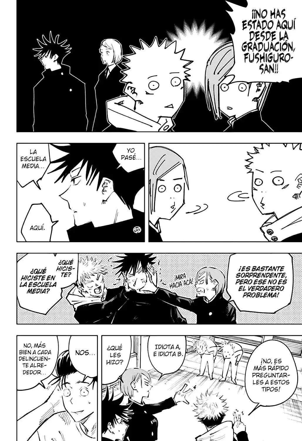 Jujutsu kaisen Capitulo 55: El Origen de la Obediencia página 9