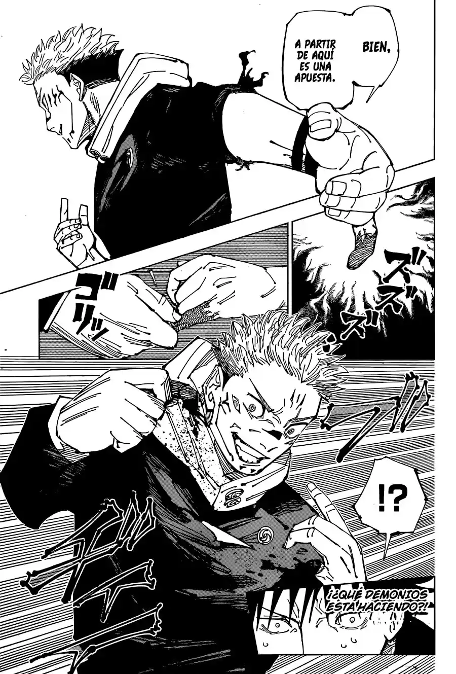 Jujutsu kaisen Capitulo 212: Madurar, Parte 2 página 14