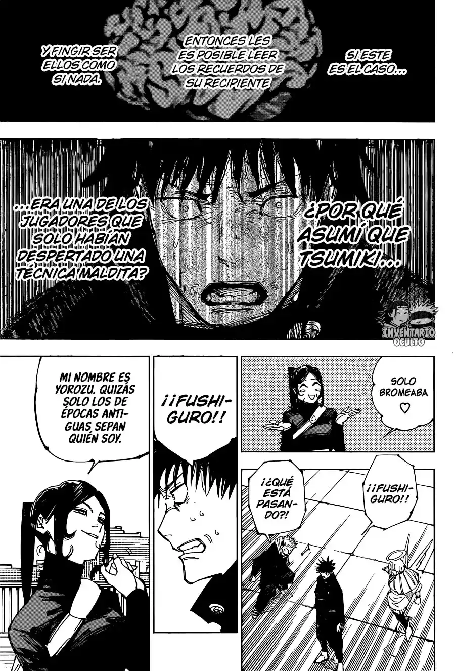 Jujutsu kaisen Capitulo 212: Madurar, Parte 2 página 8