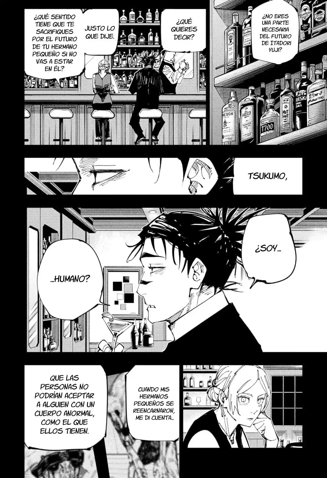 Jujutsu kaisen Capitulo 208: Estrella y aceite parte 4 página 4