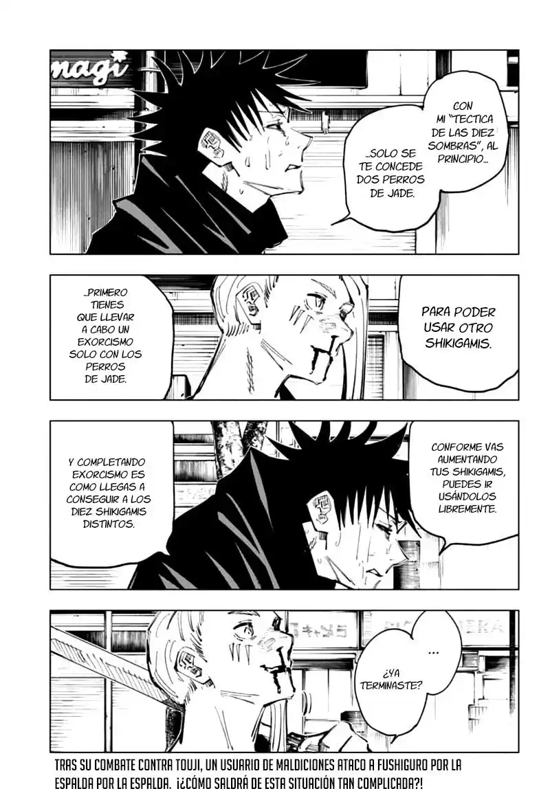 Jujutsu kaisen Capitulo 117: el incidente en shibuya, parte 35 página 4