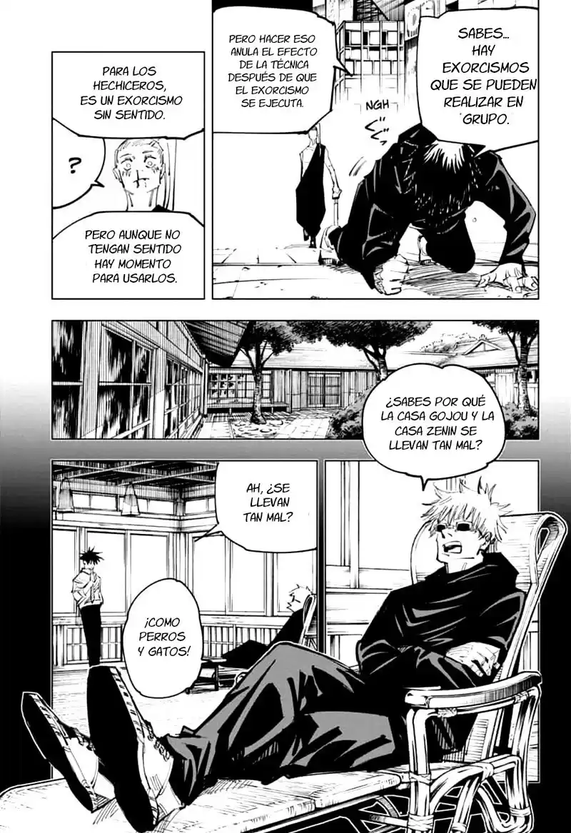 Jujutsu kaisen Capitulo 117: el incidente en shibuya, parte 35 página 6