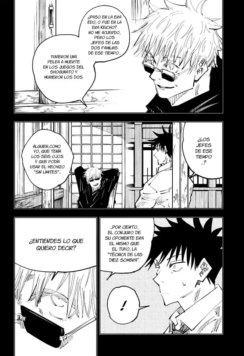 Jujutsu kaisen Capitulo 117: el incidente en shibuya, parte 35 página 7