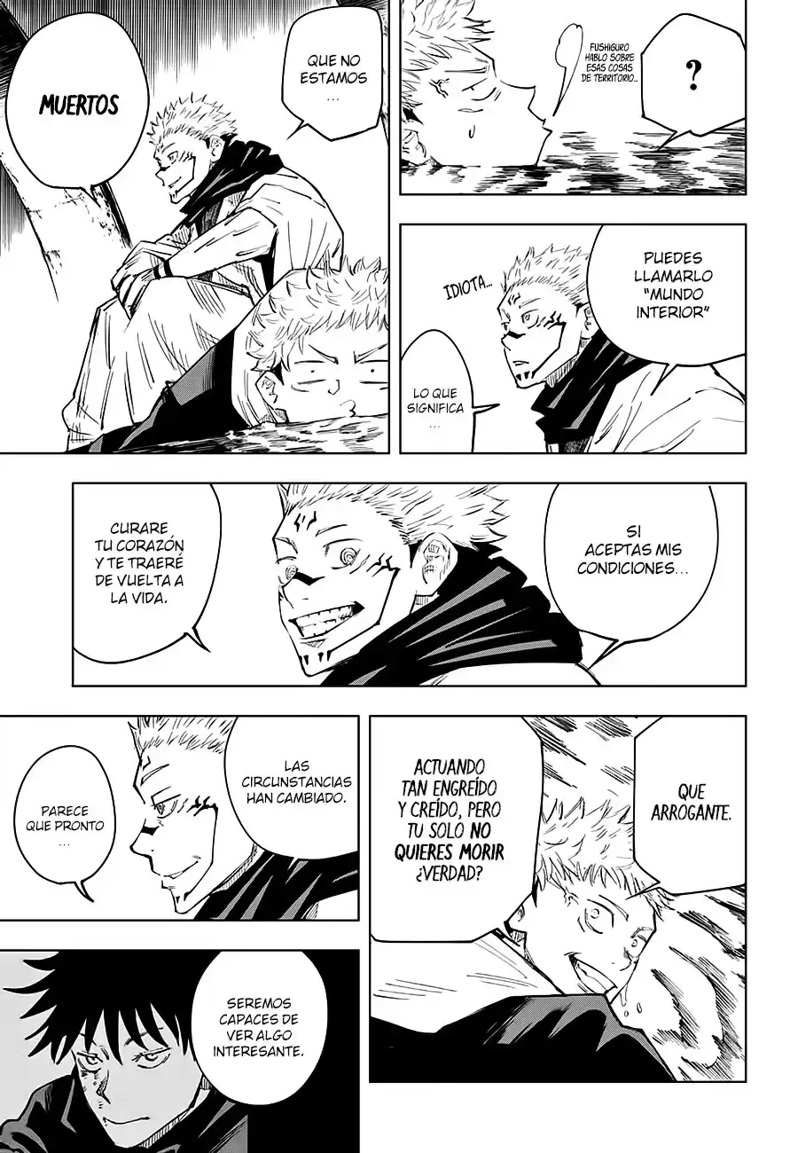 Jujutsu kaisen Capitulo 11: Un Sueño página 10