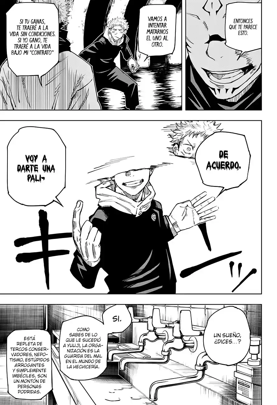 Jujutsu kaisen Capitulo 11: Un Sueño página 14