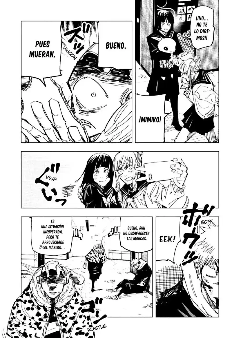 Jujutsu kaisen Capitulo 111: el incidente en shibuya, parte 29 página 21