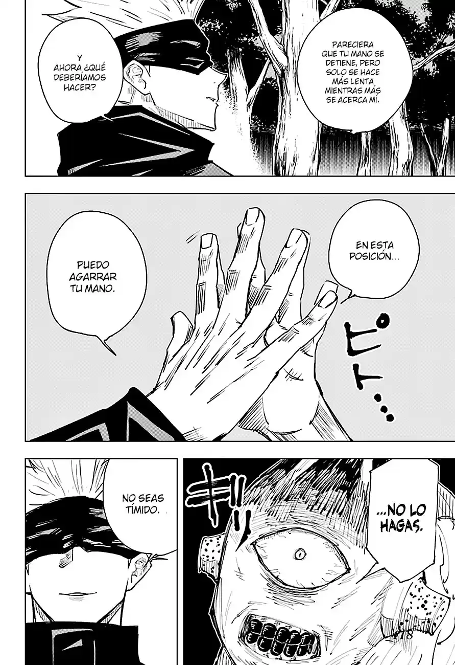 Jujutsu kaisen Capitulo 14: Un ataque repentino página 11