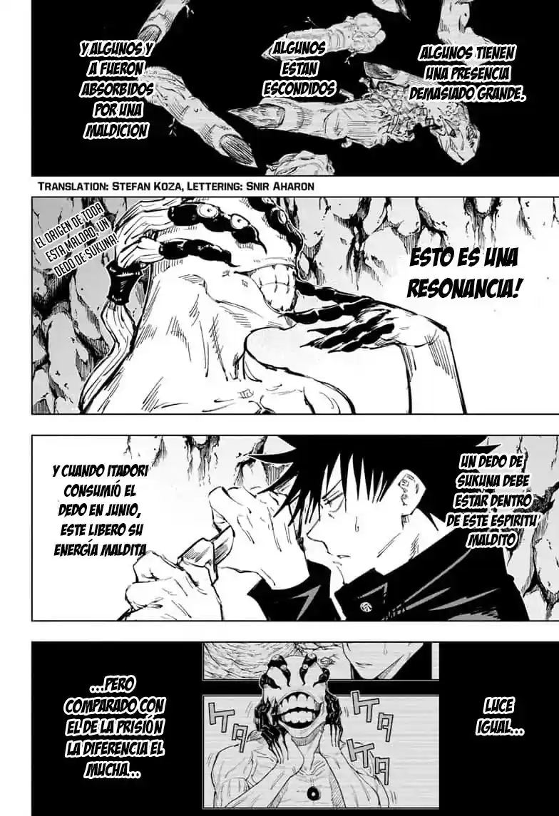 Jujutsu kaisen Capitulo 58: El Origen de la Obediencia, Parte 4 página 4