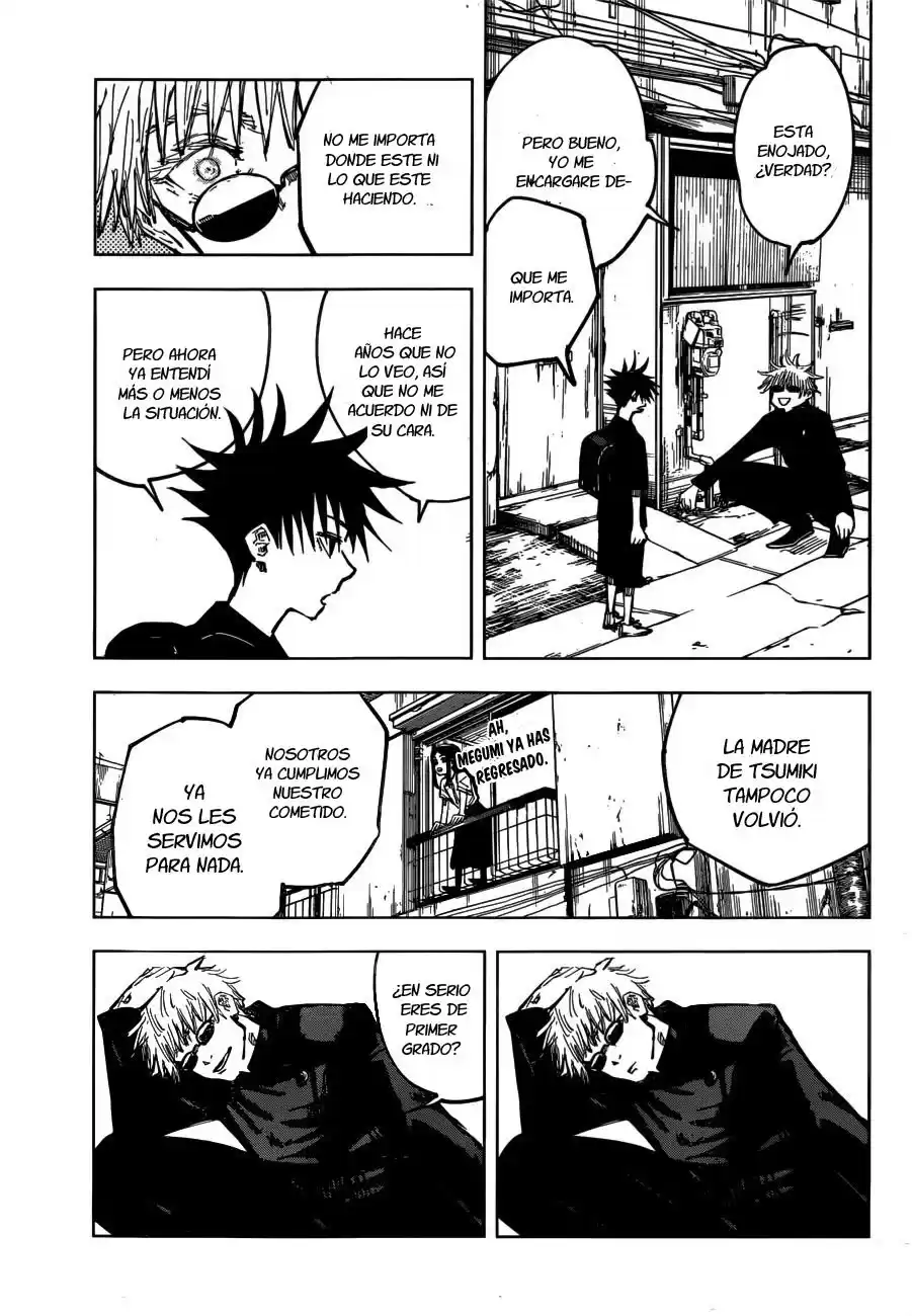 Jujutsu kaisen Capitulo 79: Una Muestra de lo que Vendrá página 5