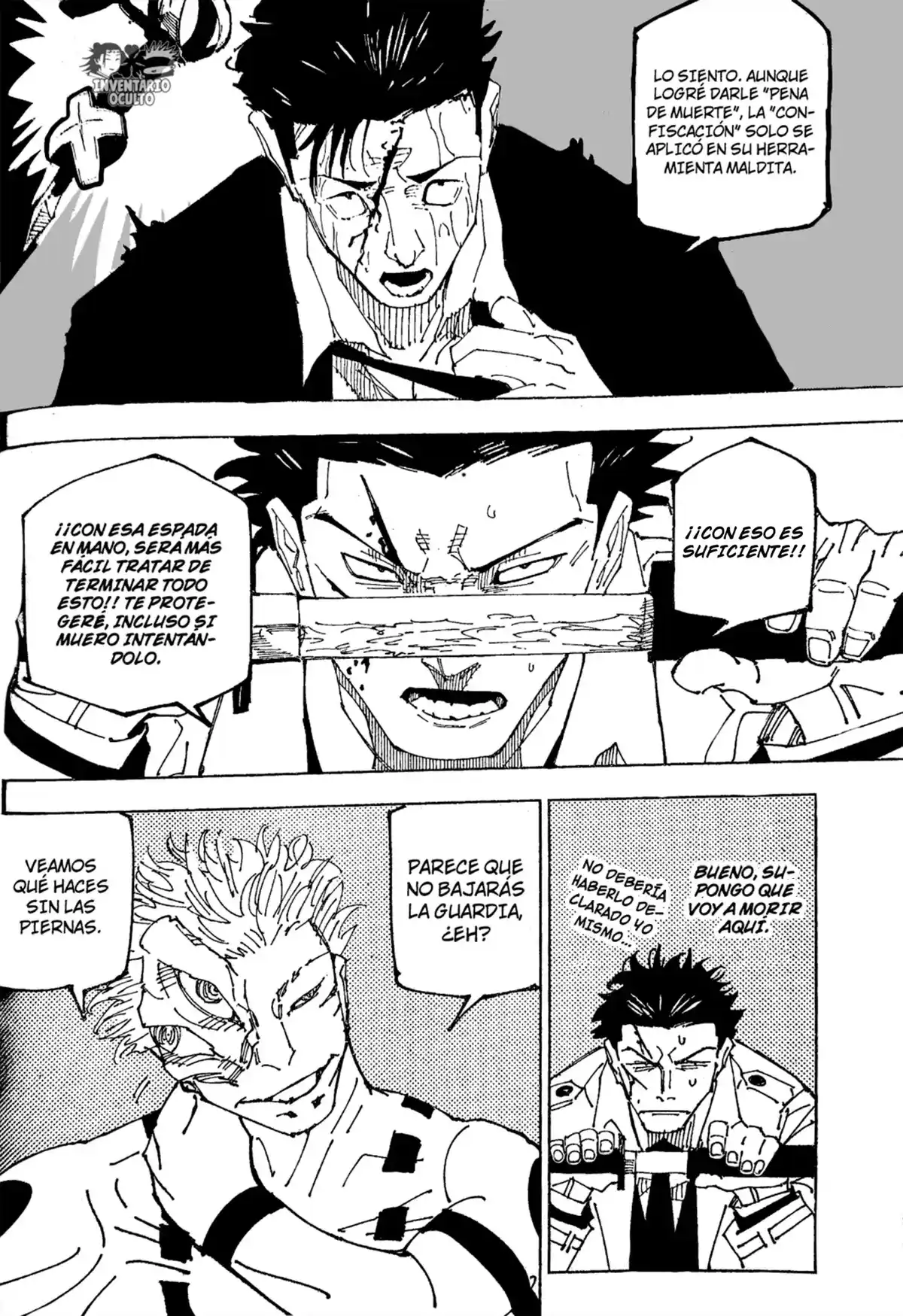 Jujutsu kaisen Capitulo 246: La batalla decisiva en el área deshabitada de Shinjuku, Parte 18 página 7