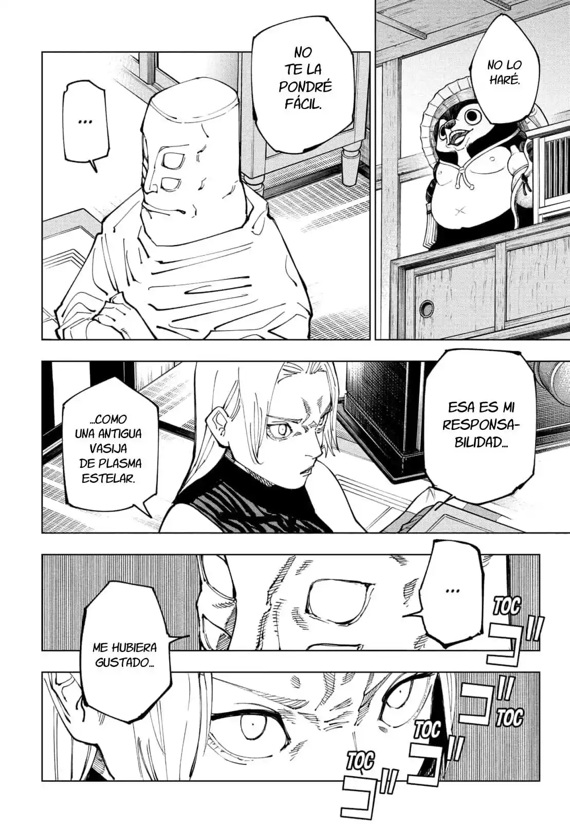 Jujutsu kaisen Capitulo 202: Sangre y Aceite página 10