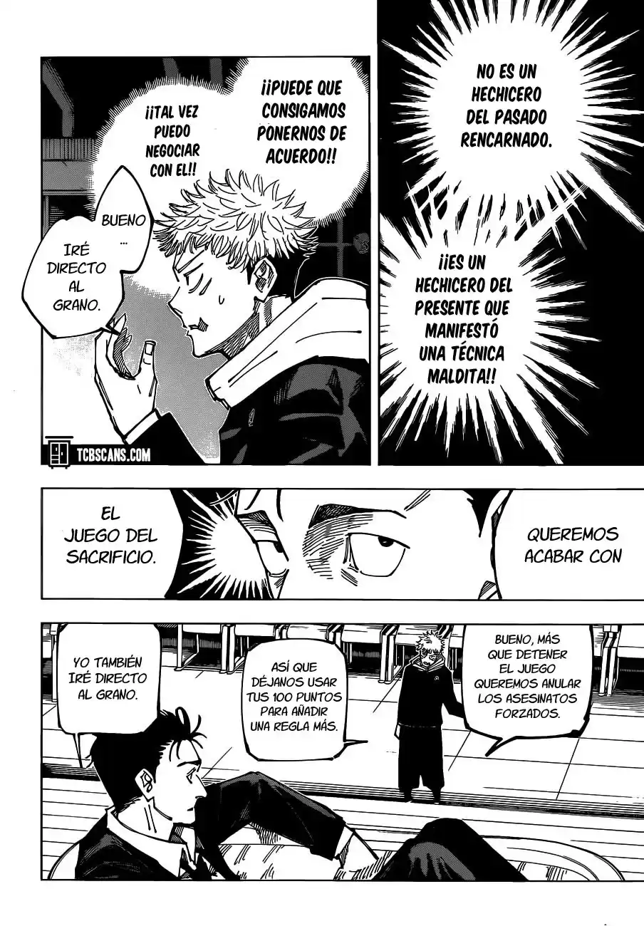 Jujutsu kaisen Capitulo 163: Colonia N°1 de Tokio, parte 3 página 17