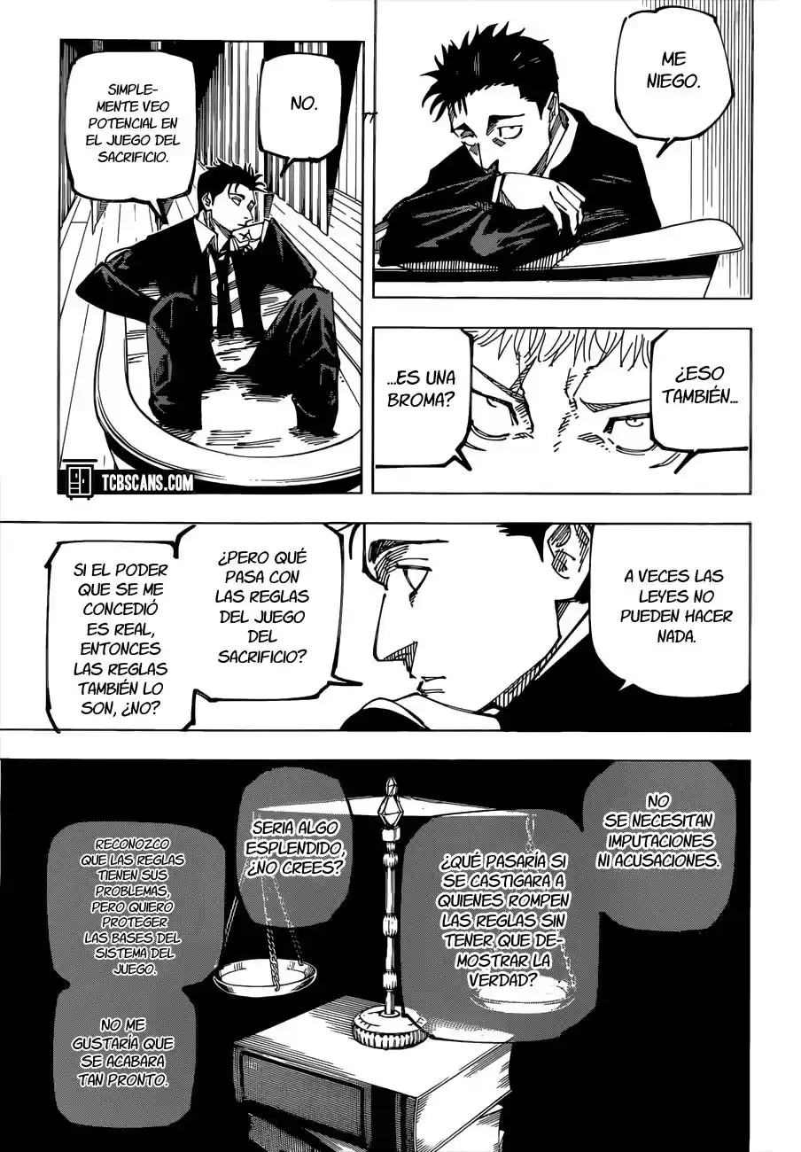 Jujutsu kaisen Capitulo 163: Colonia N°1 de Tokio, parte 3 página 18