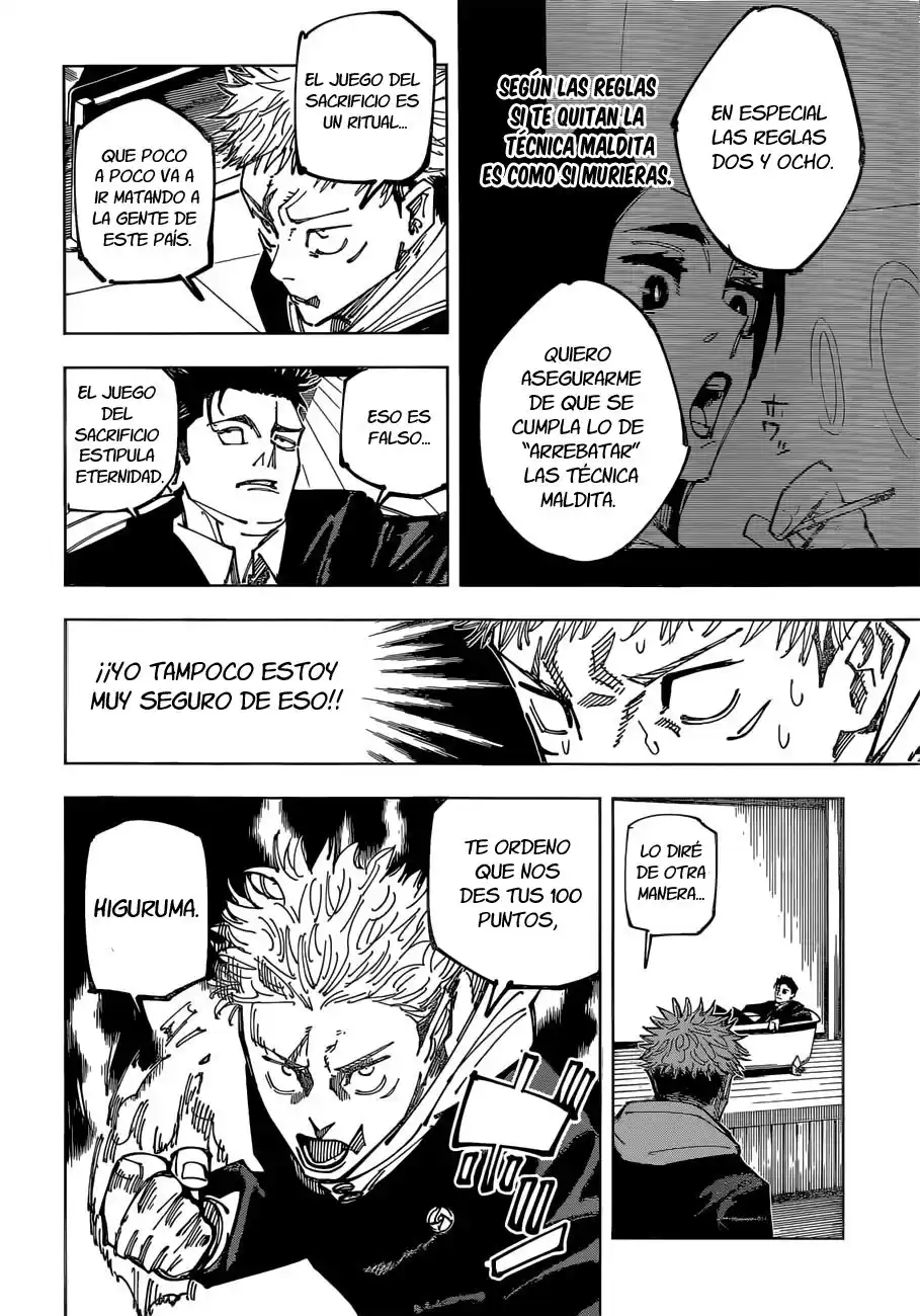 Jujutsu kaisen Capitulo 163: Colonia N°1 de Tokio, parte 3 página 19