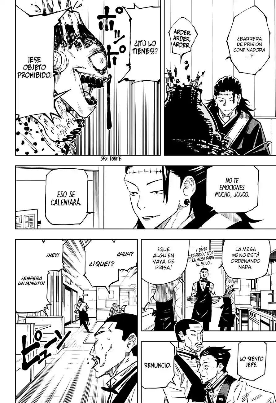 Jujutsu kaisen Capitulo 12: Seguir Adelante página 3