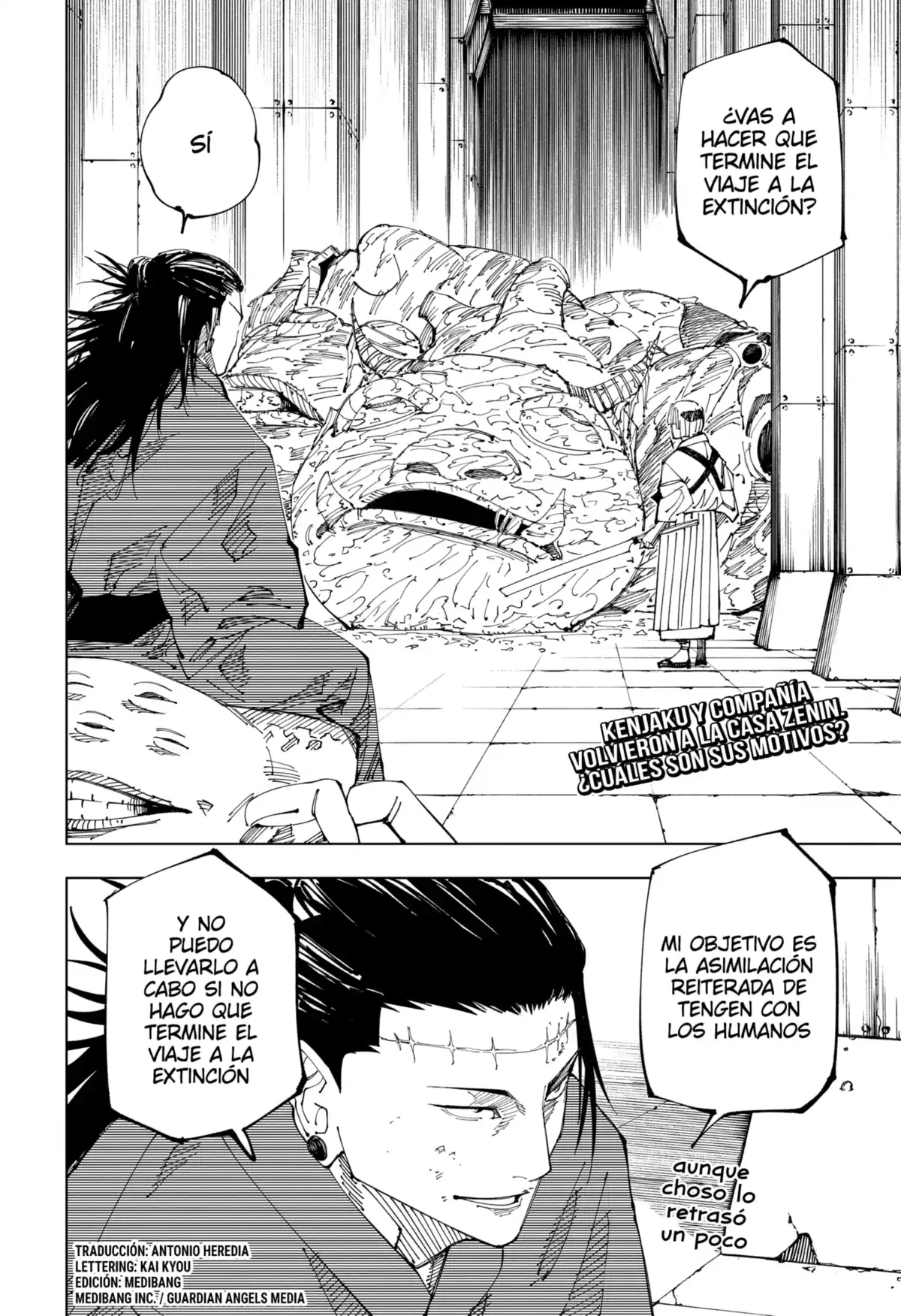 Jujutsu kaisen Capitulo 216: Baño página 2