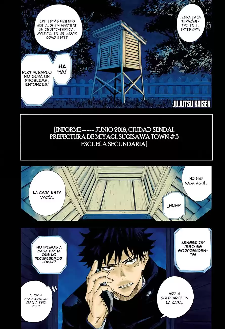 Jujutsu kaisen Capitulo 1: Ryomen Sukuma página 3