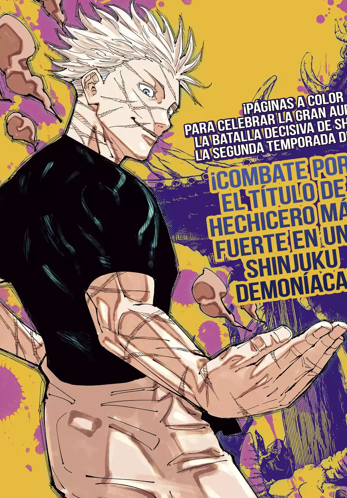 Jujutsu kaisen Capitulo 227: La batalla decisiva en el área deshabitada de Shinjuku, Parte 5 página 2